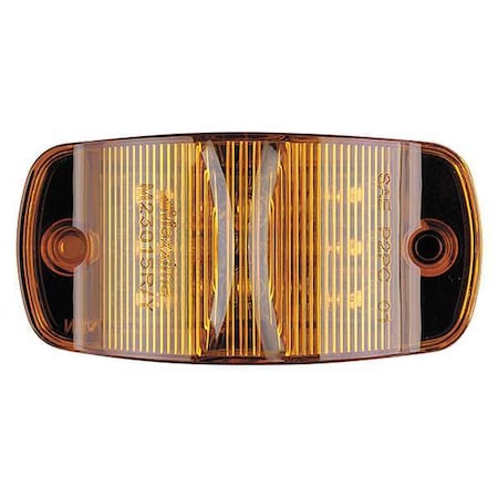 Clearance Light, LED, Amber, Surf, Oval, 4 L MPN:M23015Y