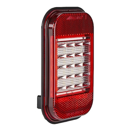 Back-Up Light, Red, Rectangular, 0.5 A MPN:M42214