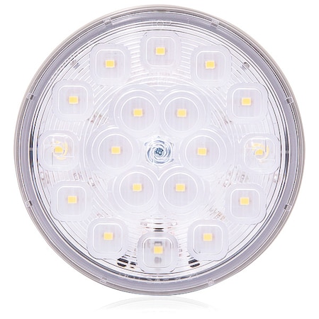 Back Up Lamp, Round, Grommet, White MPN:M42324-A