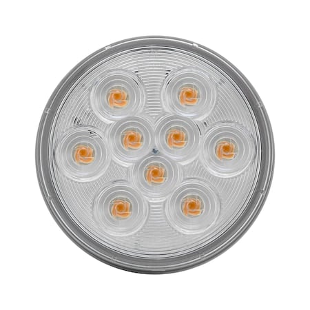 Amber grommet-mounted 4'', Round MPN:M42339YCL