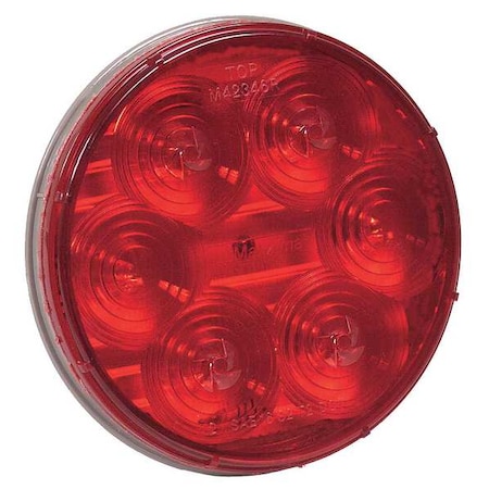 Stop-Turn-Tail Lamp, LED, Round, Red MPN:M42346R-KIT
