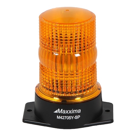 Warning Light, Amber, Strobe, 12.8V DC MPN:M42705Y