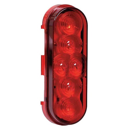 Stop-Turn-Tail Lamp, LED, Oval, Red MPN:M63346R-KIT