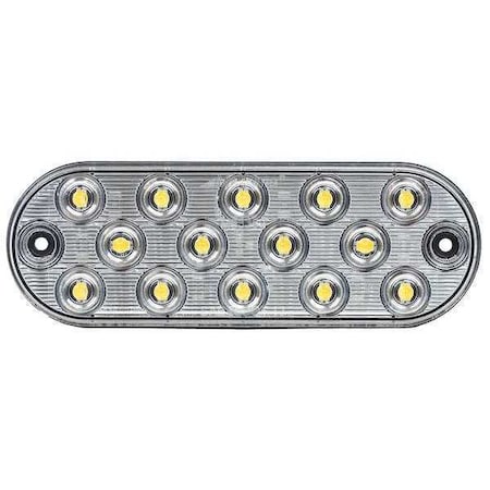 Backup Light, Oval, White MPN:M63350