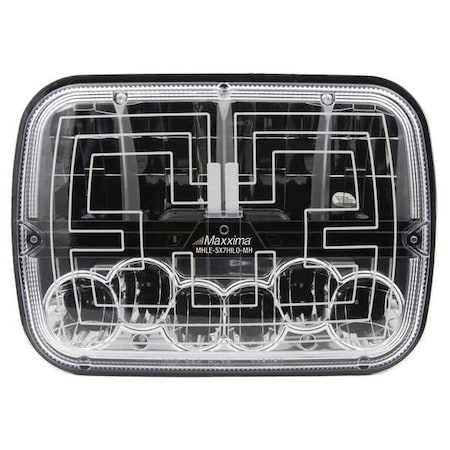 LED Head Lamp High/Low Beam MPN:MHLE-5X7HILO-MH