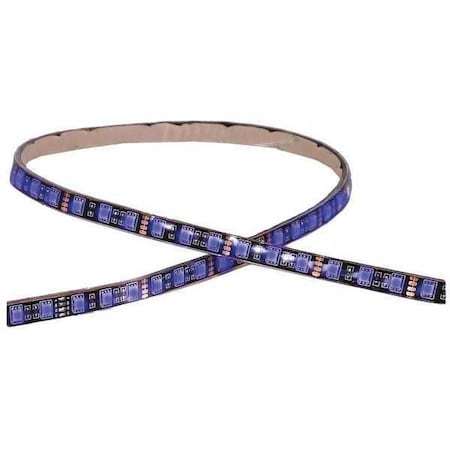 Strip Light, Self Adhesive, 36 In, Blue MPN:MLS-3654BL