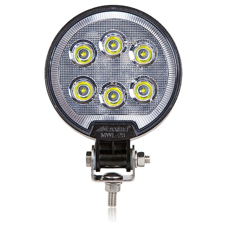 Work Light, Round, Clear Lens, 1200 Lumens MPN:MWL-28