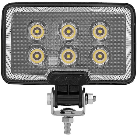 Work Light, Rectangular, Clear, 1200 Lumens MPN:MWL-29