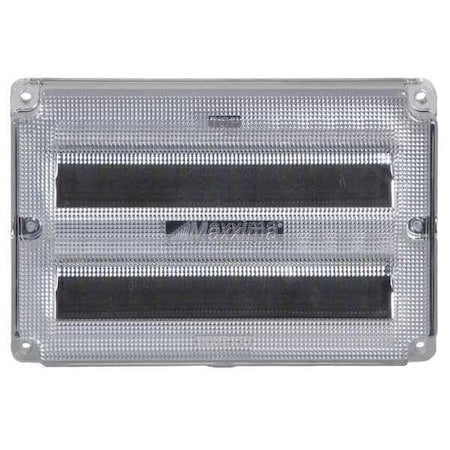Work Light, 1500 lm, Rectangular, LED, 4