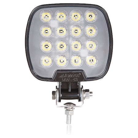 Flood Light, 2400 lm, Square, LED, 4-1/4