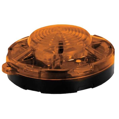 LED Warning Light, Magnetic Mount, Amber MPN:SDL-35Y