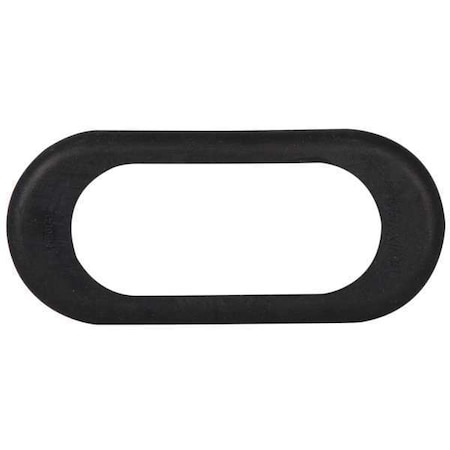 Grommet, Vinyl, Black, For Stock 45AF73 MPN:M50141
