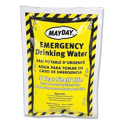 Mayday Emergency Drinking Water 4 OZ. MPN:M824-100