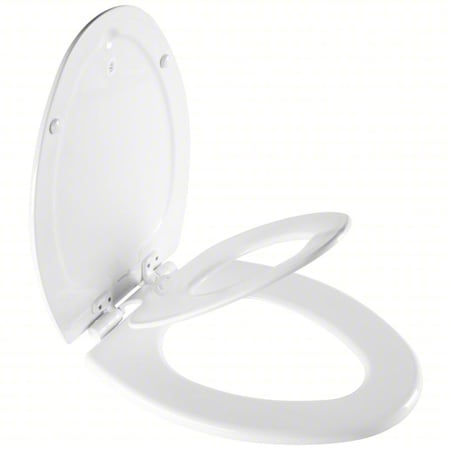 Toilet Seat, Elongated, White MPN:7M1888SLOW-000