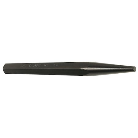 Solid Punch, Steel, 6-1/2in.L, 3/8in. Tip MPN:20301