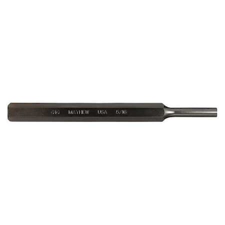 Pin Punch, 6in L, 5/16in Tip, Steel MPN:21104