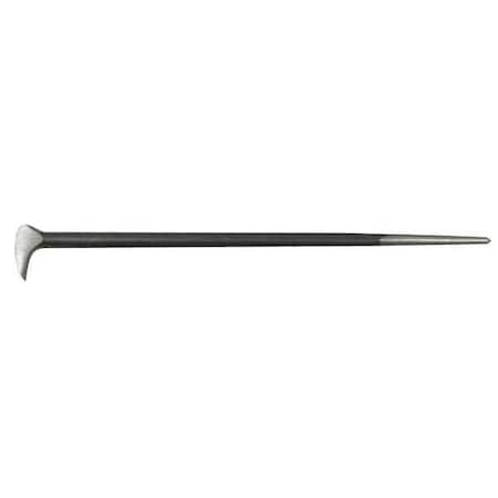 Ladyfoot Pry Bar, 12 in. L, Steel, Black MPN:40150