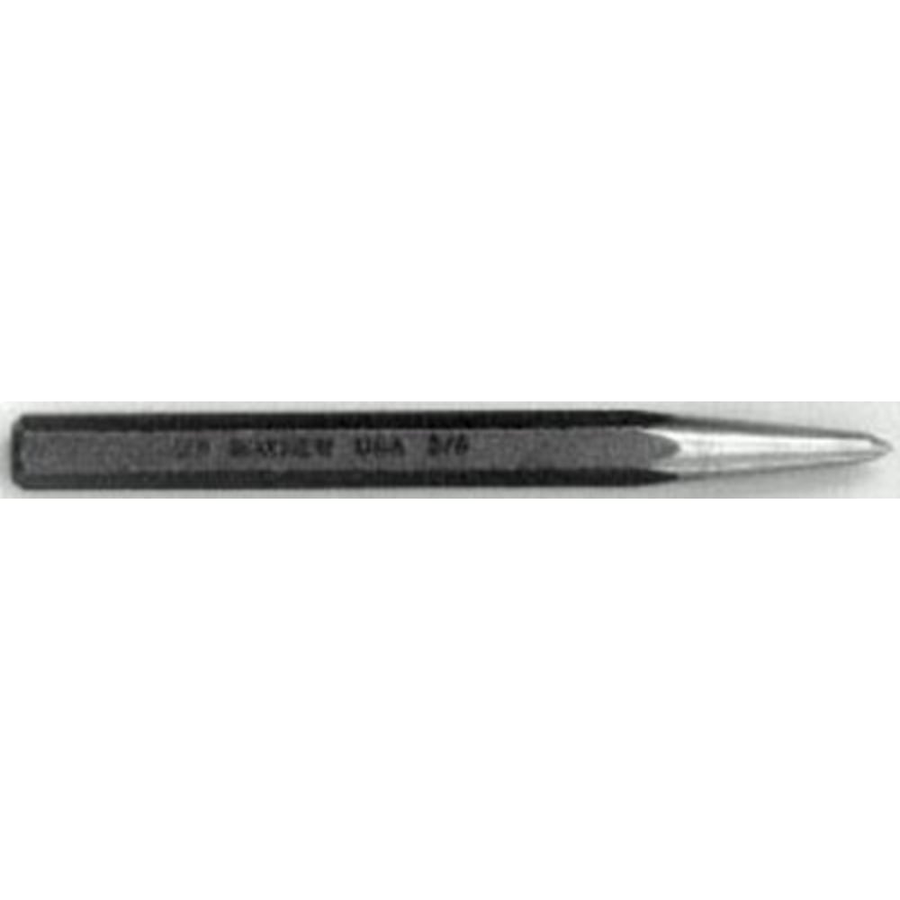Mayhew Tools Line Up Punch Full Finish, 10 in, 3/16 in Tip, Alloy Steel MPN:479-22012
