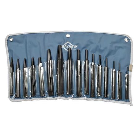 Combination Punch Set, 16 Pieces MPN:61341