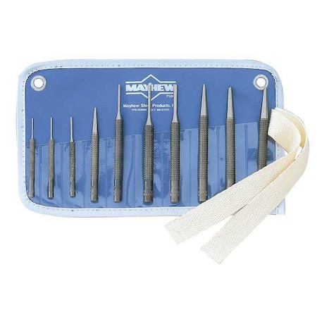 Combination Punch Set, 10 Pieces MPN:62010