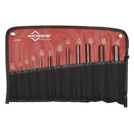 12 Pc Pro Pilot Punchkit MPN:62254