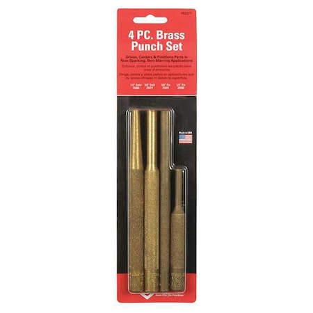 Combination Punch Set, 4 Pieces MPN:62277
