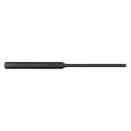 Pin Punch, Steel, 7-7/8in.L, 3/16in. Tip MPN:71501