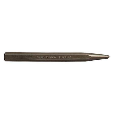 Center Punch, 5 in. L, Steel, Shot Blast MPN:74002