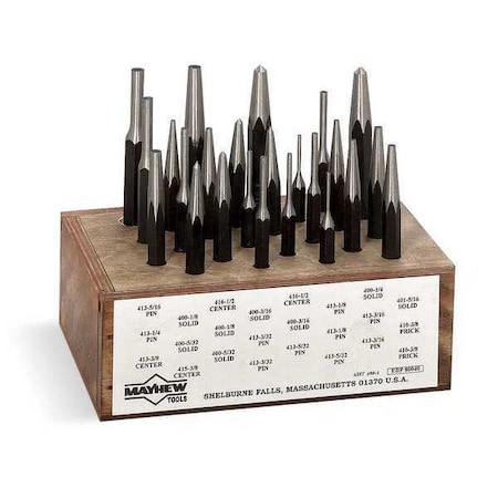 Combination Punch Set, 24 Pieces MPN:80040