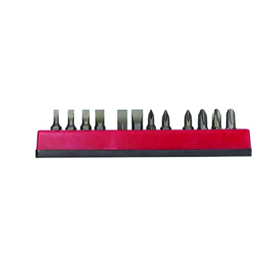 12 Pc Slotted & Phillips- Bit Set MPN:18001