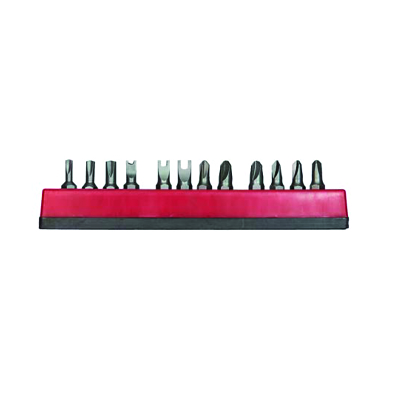 12 Pc Slotted & Phillips- Bit Set MPN:18016
