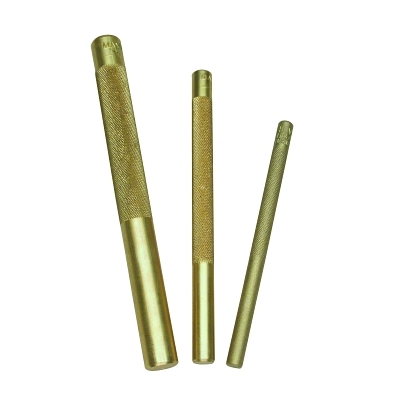 3 Piece Brass Drift Punch Kit 3/8-1/2-3/4 MPN:61360
