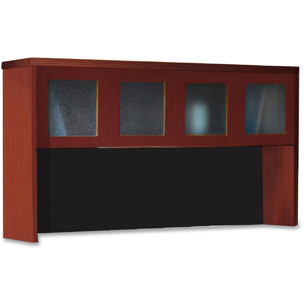 Mayline Aberdeen AHG72 Hutch - 39.1in x 72in x 15in - 4 x Door(s) - Durable - Cherry - Assembly Required MPN:AHG72LCR