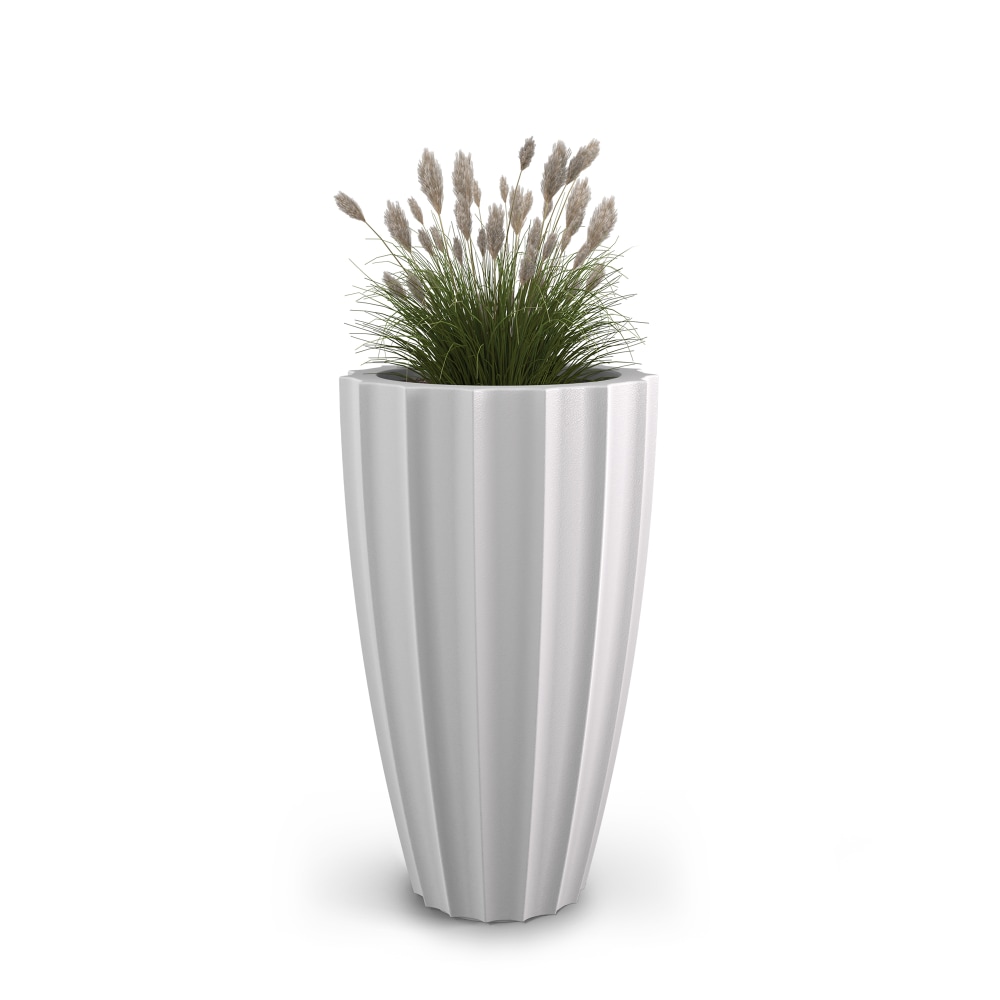 Mayne Sedona Planter, 28inH, White MPN:2832-W