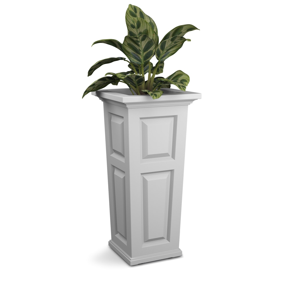 Mayne Nantucket Planter, 32inH, White MPN:4833-W