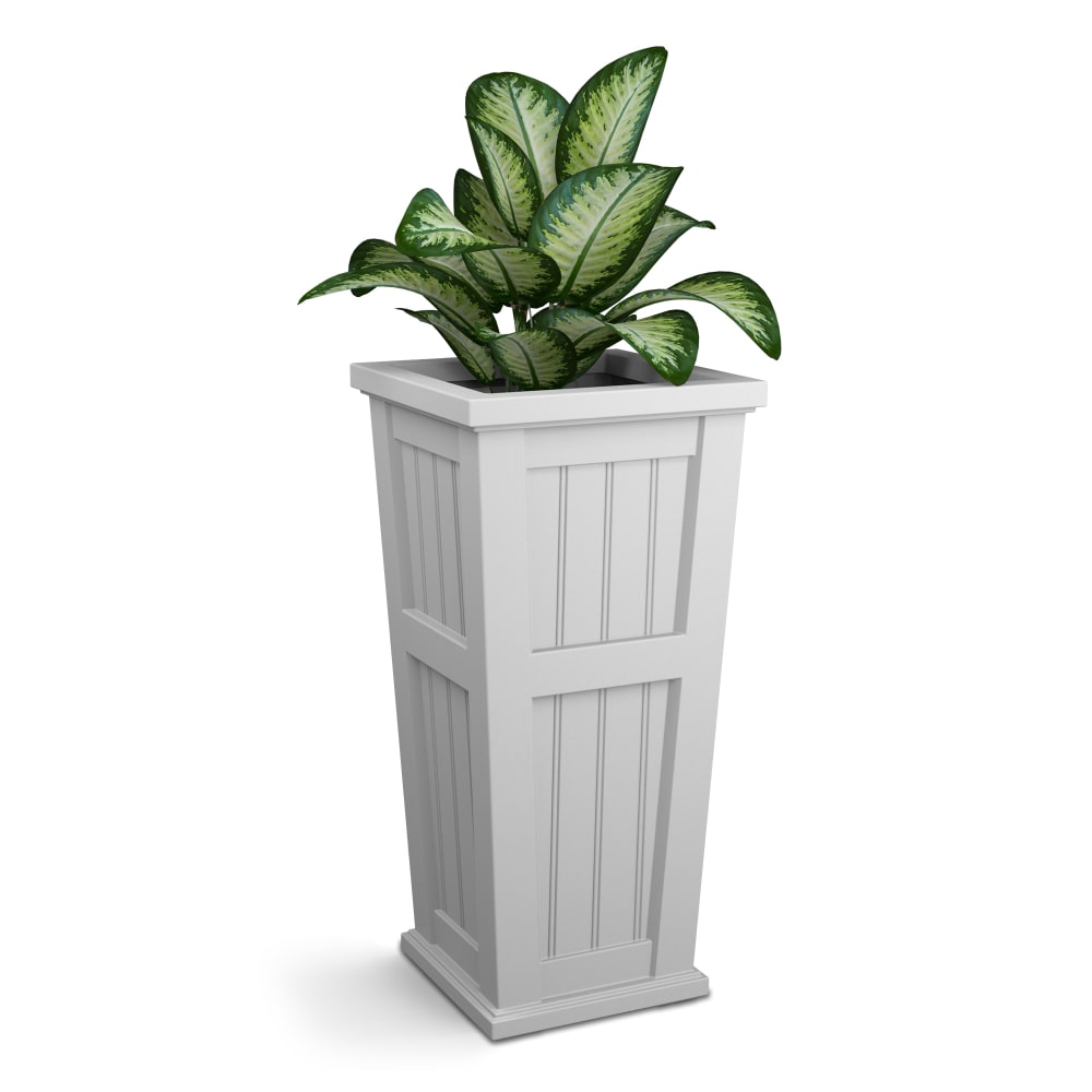 Mayne Cape Cod Planter, 32inH, White MPN:4843-W