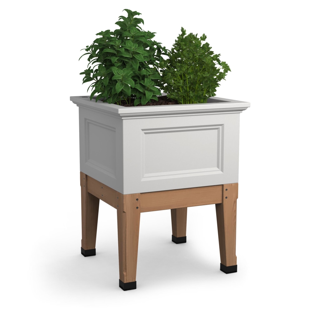 Mayne Fairfield Elevated Garden Bed, 24in, White MPN:4888-W