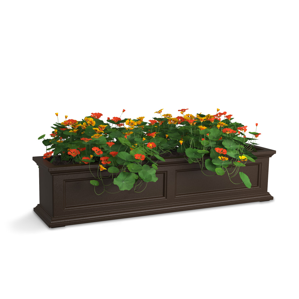 Mayne Fairfield Window Box Planter, 4ft, Espresso MPN:5823-ES