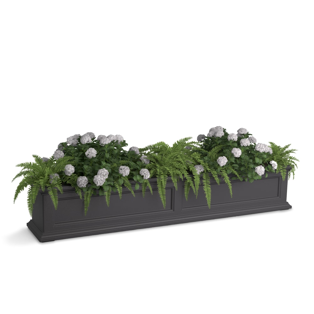 Mayne Fairfield Window Box Planter, 5ft, Graphite Gray MPN:5824-GRG