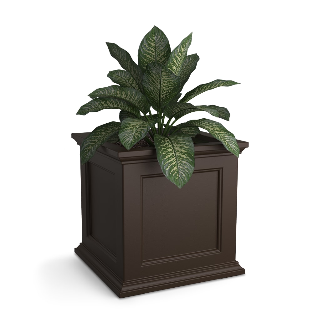 Mayne Fairfield Planter, 20inH, Espresso MPN:5825-ES
