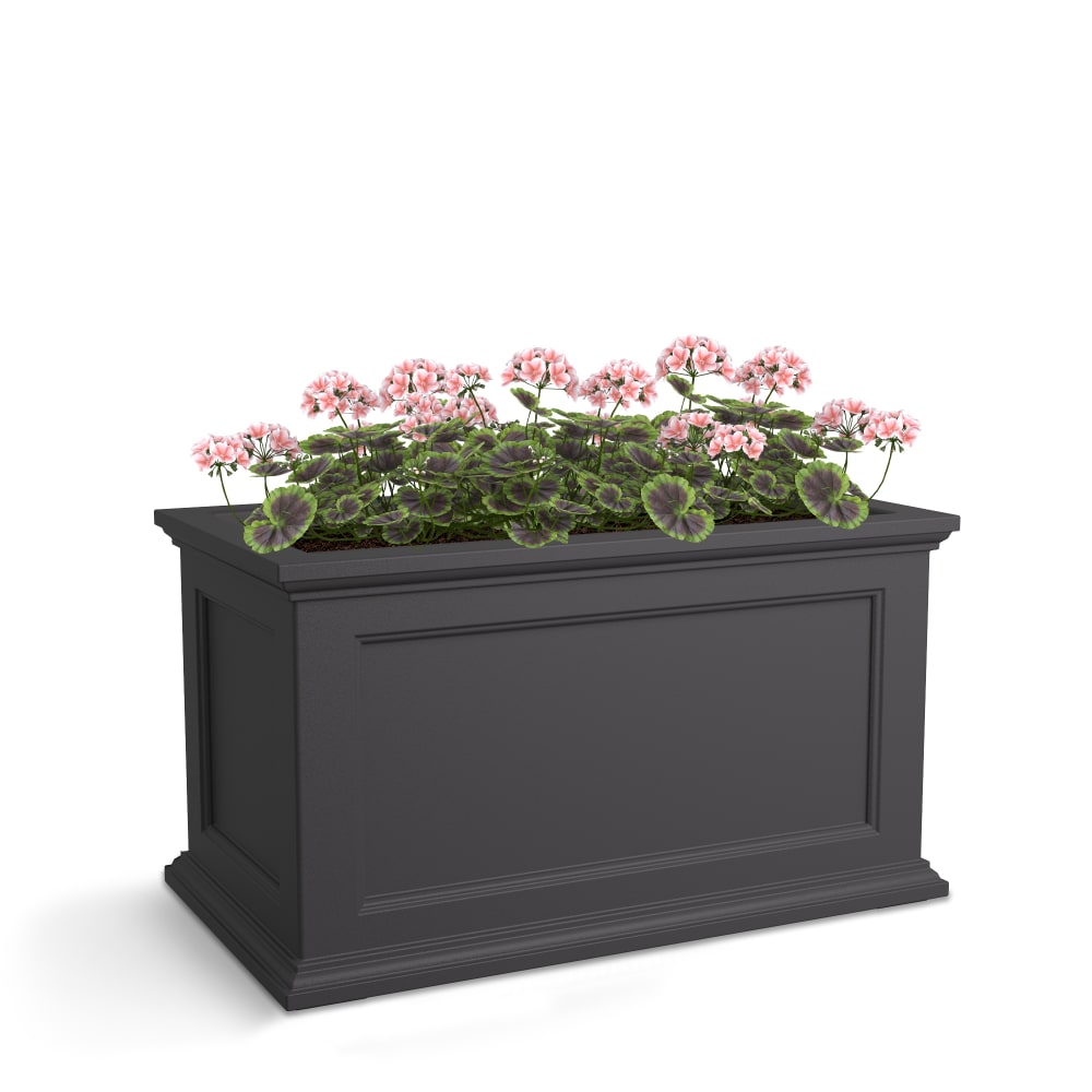 Mayne Fairfield Trough Planter, 20inH, Graphite Gray MPN:5826-GRG