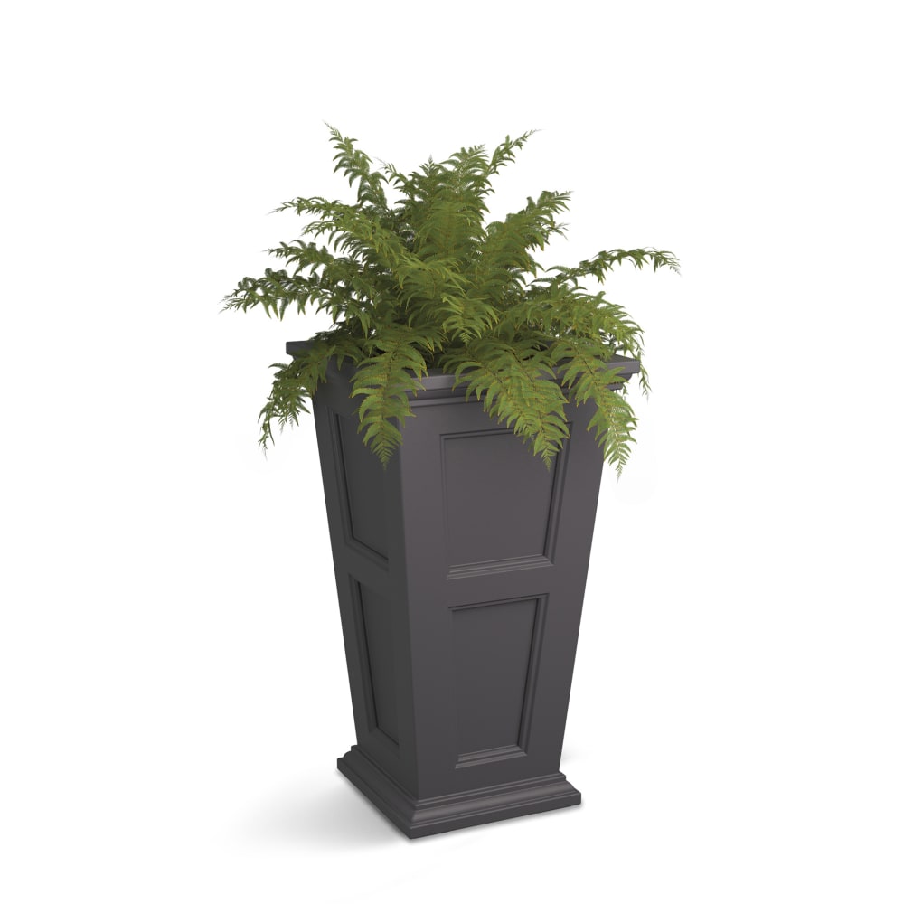 Mayne Fairfield Planter, 28-5/16inH, Graphite Gray MPN:5829-GRG