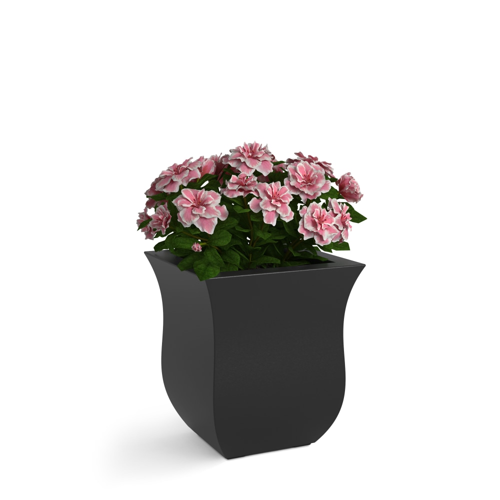 Mayne Valencia Planter, 18inH, Black MPN:5873-B