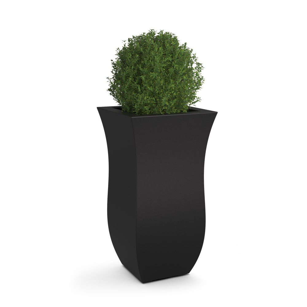 Mayne Valencia Planter, 30inH, Black MPN:5874-B