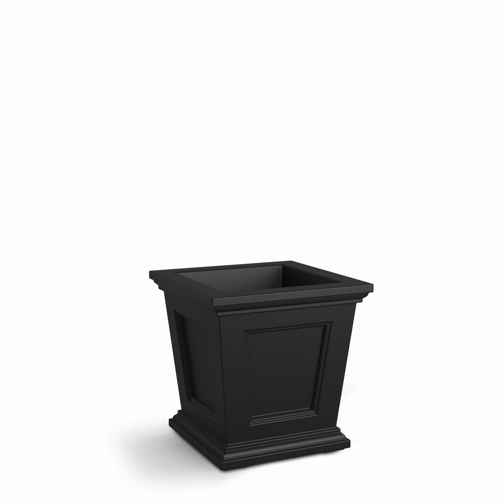 Mayne Fairfield Planter, 16inH, Black MPN:5887-B