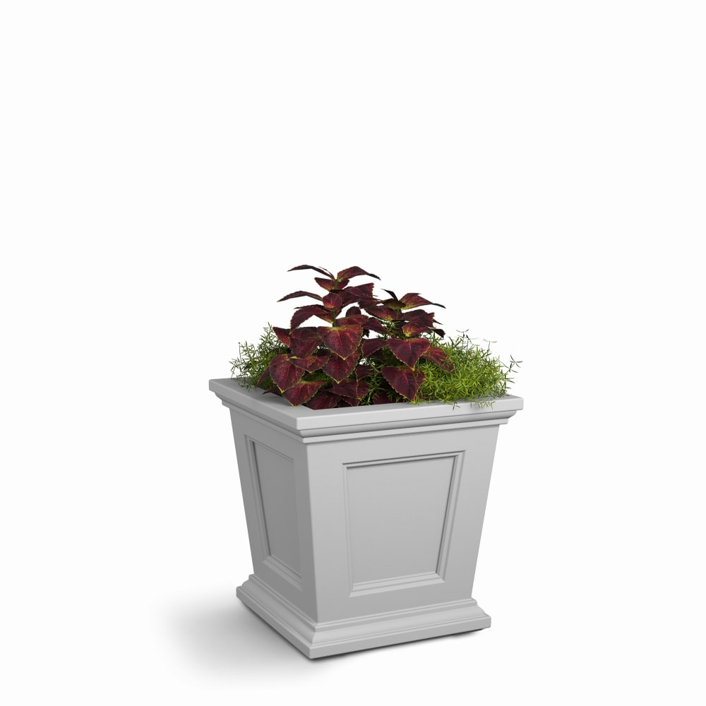 Mayne Fairfield Planter, 16inH, White MPN:5887-W