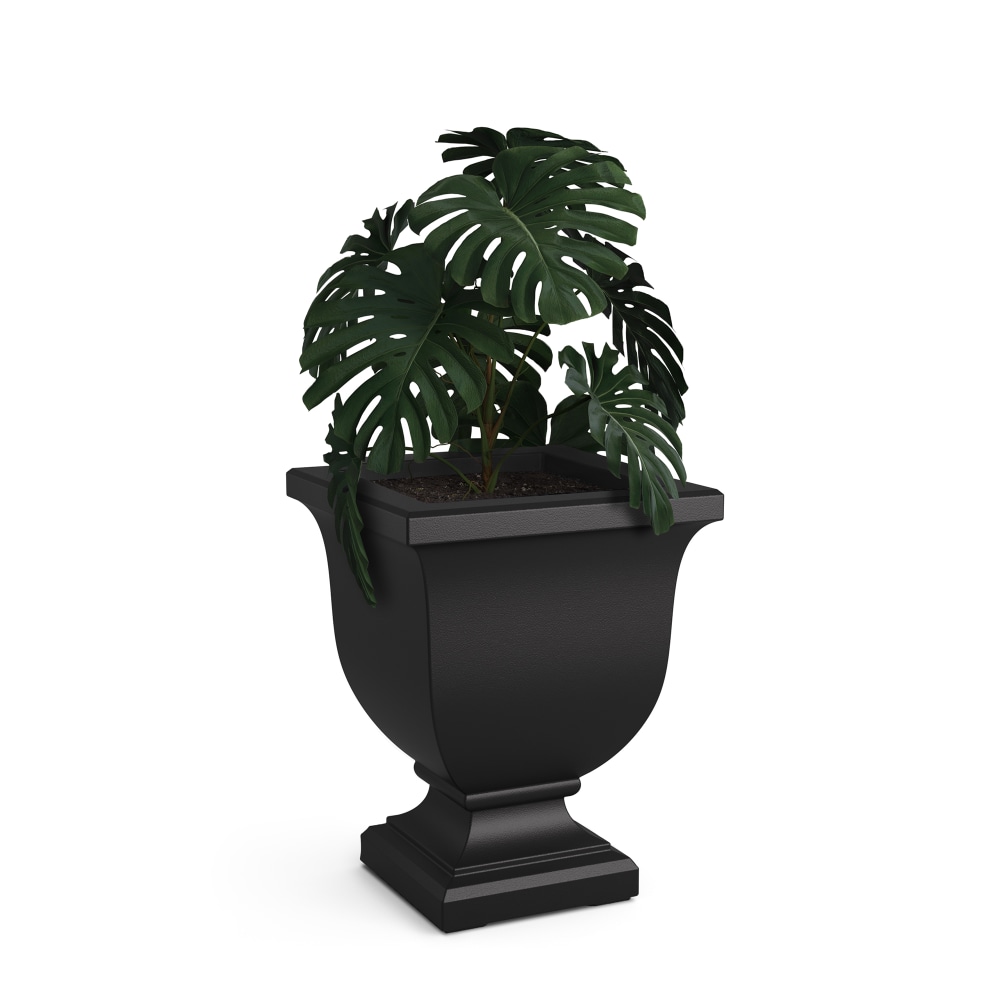 Mayne Augusta Planter, 20inH, Black MPN:5893-B