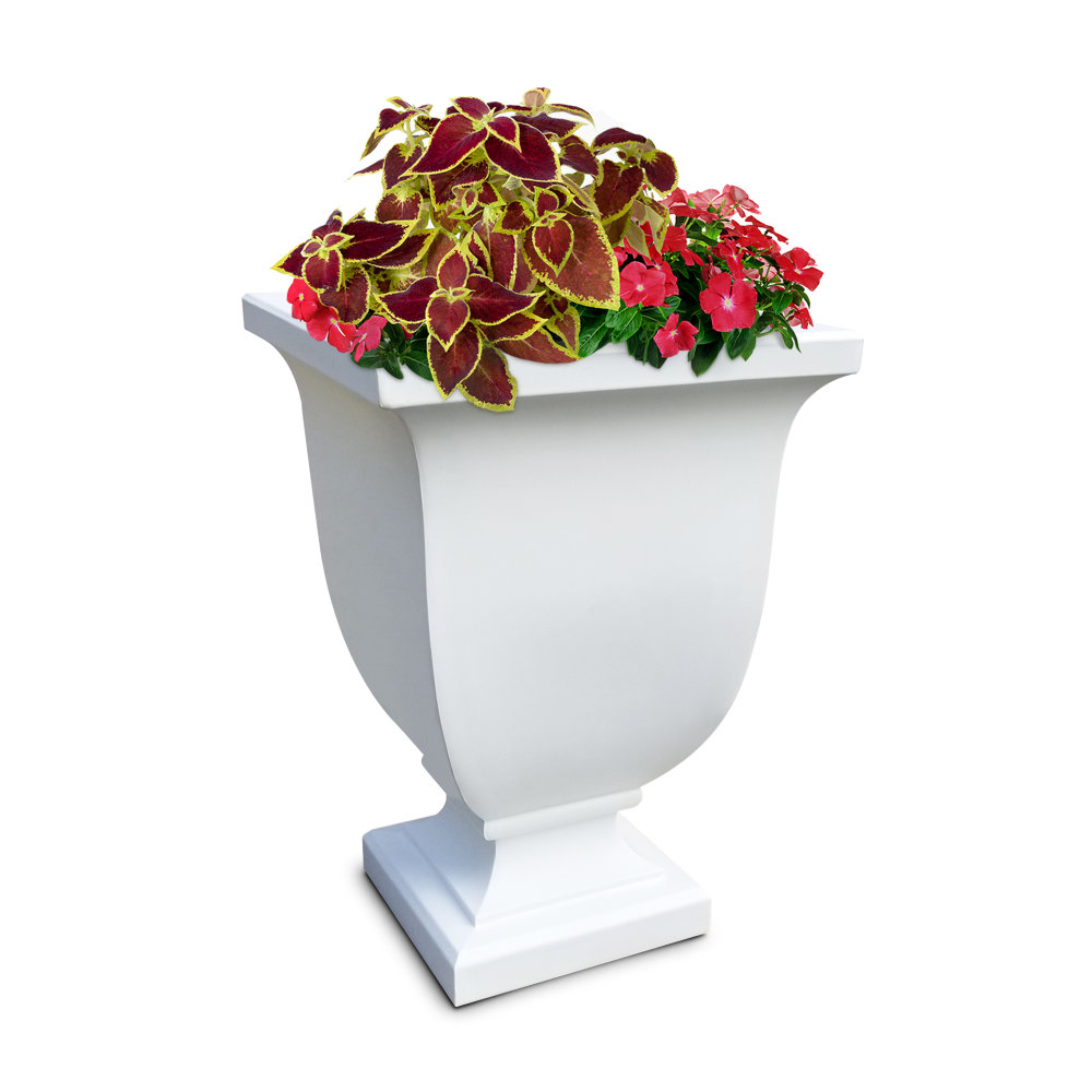 Mayne Augusta Planter, 26inH, White MPN:5894-W