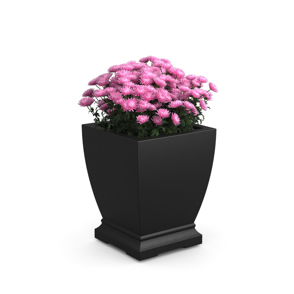 Mayne Acadia Planter, 18inH, Black MPN:5915-B