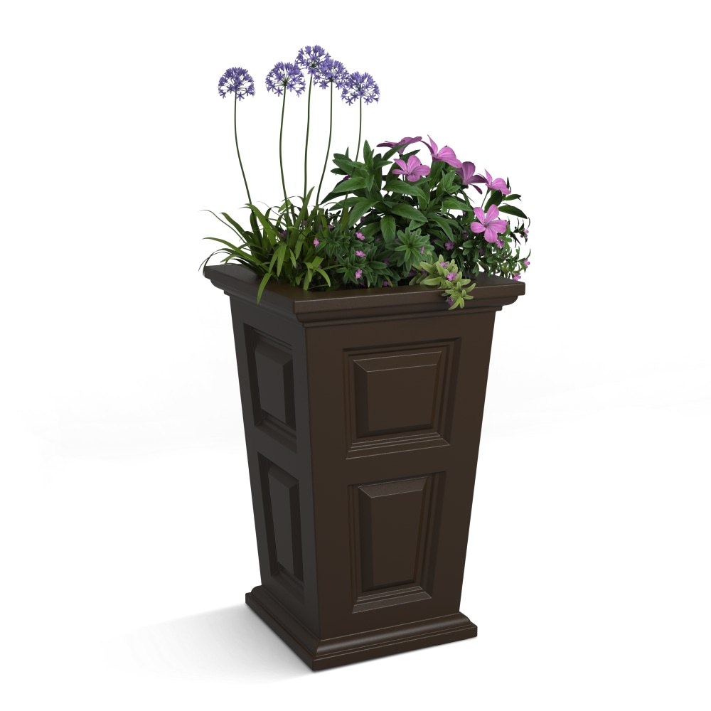 Mayne Wyndham Planter, 24inH, Espresso MPN:5929-ES